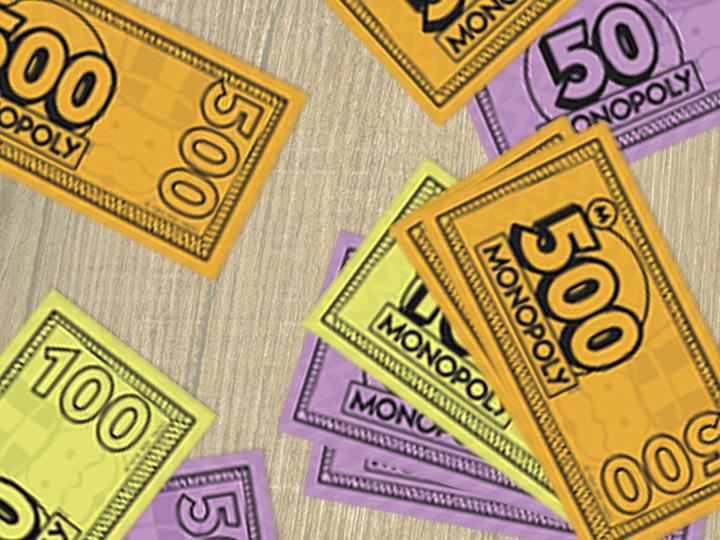 Actual product image Hasbro Gaming Monopoly (Italian)