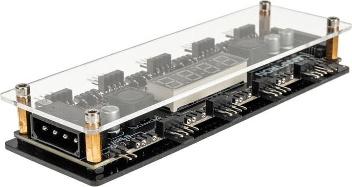 Immagine prodotto Lamptron Controllore per ventole LP801 con display (9 Ventilatore)