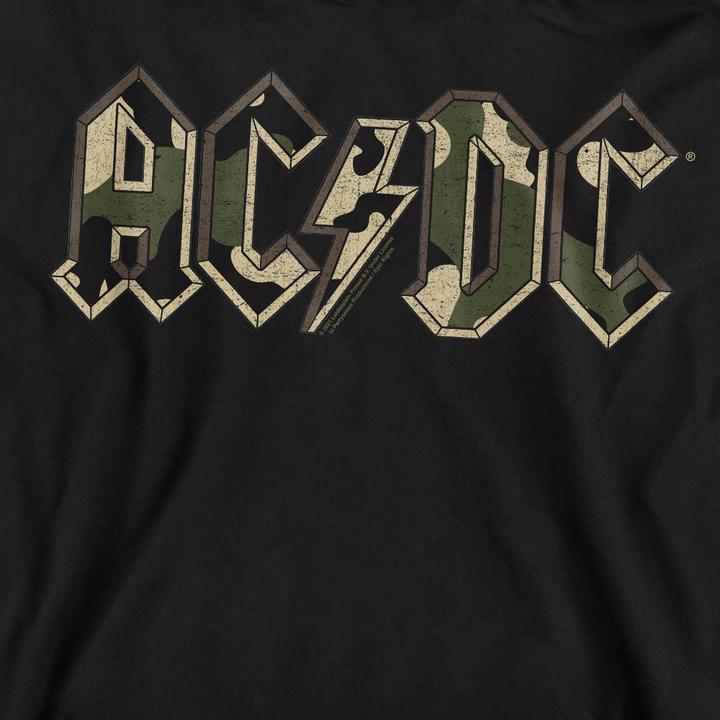 Immagine prodotto AC/DC Felpa Logo Mimetico Adulto Unisex (M)