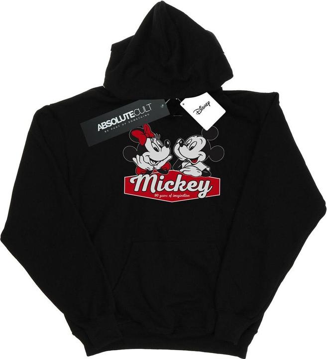 Immagine prodotto Disney Mickie And Minnie 90 Years Felpa con Cappuccio Uomo (4XL)