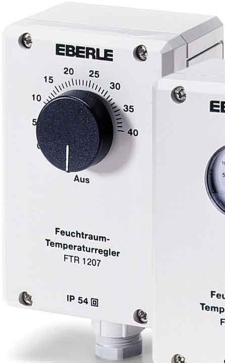 Actual product image Eberle Controls Room thermostat 0 to 40 °C FTR