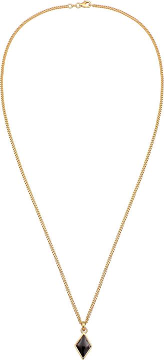 Immagine prodotto Kuzzoi Collana con smalto a rombi in stile geo in argento 925 (Argento 925, Smalto, 55 cm)