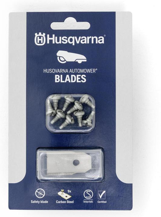 Actual product image Husqvarna Messersatz 9 Stück (Mowing robot, Lawn mower blades + replacement blades garden machinery)