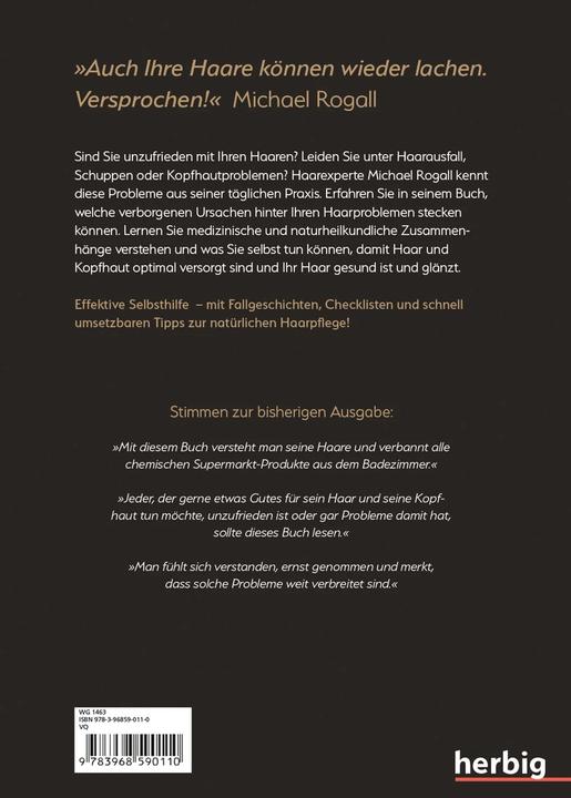 Produktbild Haar-Sprechstunde (Deutsch, Michael Rogall, 2021)