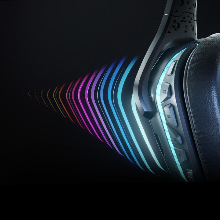 Image du produit Logitech G G935 Son surround sans fil 7.1 LIGHTSYNC pour les jeux - 2,4 GHz - EMEA (Sans fil)