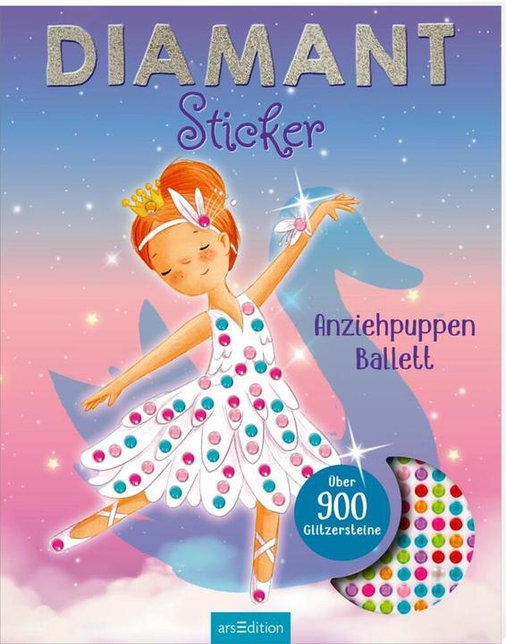 Produktbild Diamantsticker Anziehpuppen – Ballett