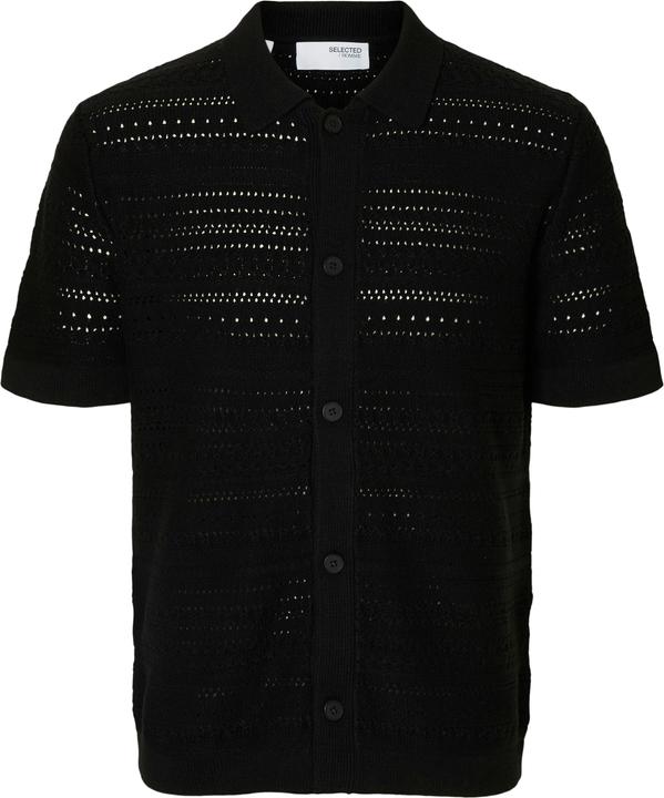 Selected Homme Strick Kurzarmhemd