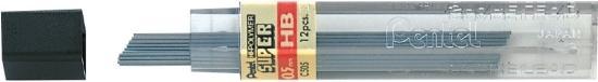 Image du produit Pentel C505, HB, noir, 0,5 mm, 12 pièce(s) (Noir, 1 x)