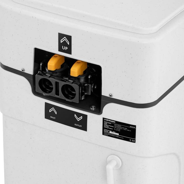 Produktbild Uniprodo Entkalkungsanlage Wasserenthärtungsanlage Wasserentkalker 8-20 Personen 30 L