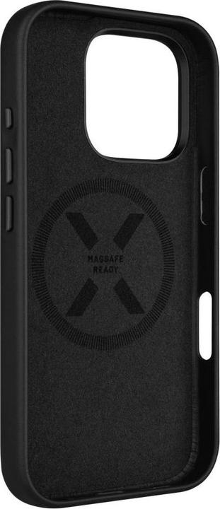 Actual product image Fixed MagLeather | Back | Apple | iPhone 16 Pro | Leather | Black (Apple iPhone 16 Pro)