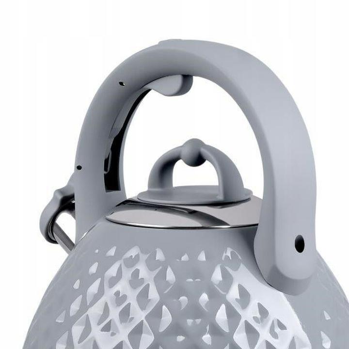 Actual product image Promis TMC14G Kettle 2 8 l MARCO grey glossy (3 l, EU plug)