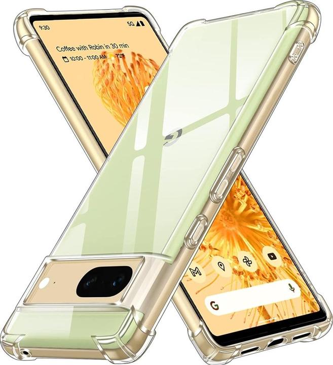 Screenguard Custodia morbida in cristallo Airbag Bumper (Google Pixel 7)
