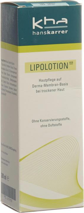 Hans Karrer Eco Lipolotion 200ml (Körperlotion, 200 ml)