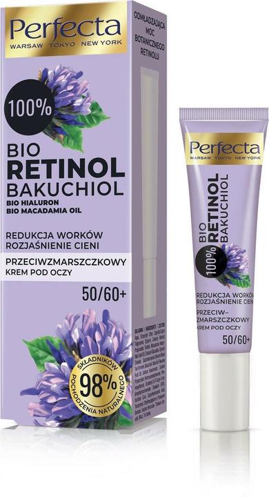 Actual product image Perfecta Bio Retinol Eye and Eyelid Cream 15ml (Crème, 15 ml)