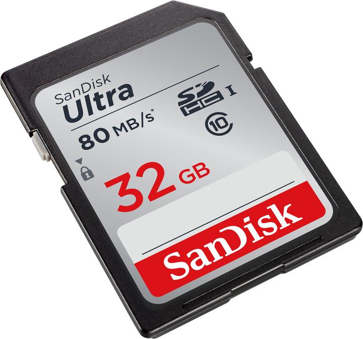Produktbild SanDisk Ultra U1 (32 GB, SDHC, U1, UHS-I)