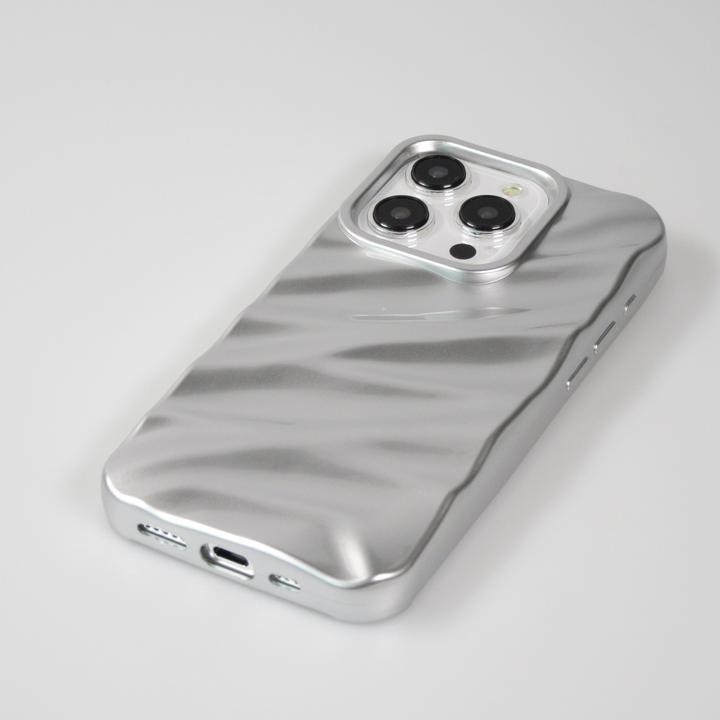 Image du produit PhoneLook Coque Silicone avec forme de vague 3D mat (Apple iPhone 15 Pro)