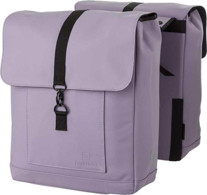 Fastrider Jaxx II Doppelfahrradbeutel Trend - 28 Liter - Wasser -Repellent (28 l, Gepäckträgertasche)