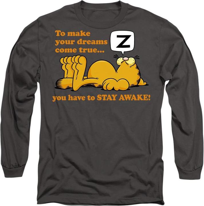 Garfield Stay Awake TShirt (L)