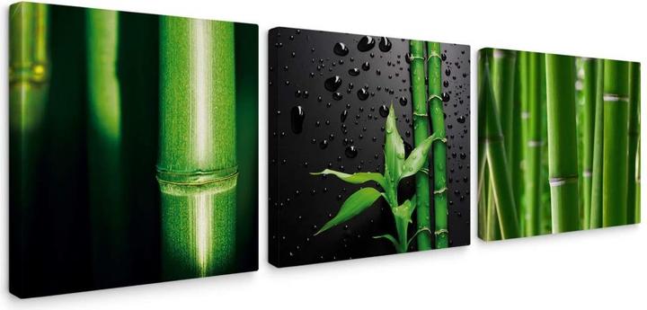 Produktbild Trenddeko Bambus-Set (3-teilig) (50 x 50 cm)