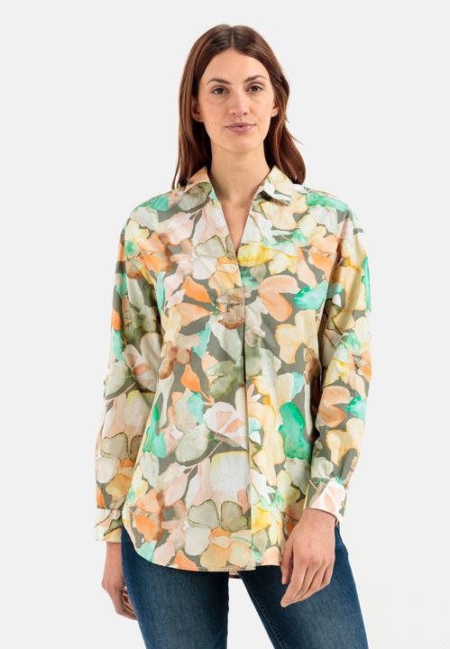 Actual product image Camel Active Slip-on blouse with all-over print (M)