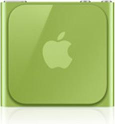 Produktbild Apple iPod nano, Generation 6, 16GB, Touchscreen, Grün (16 GB)