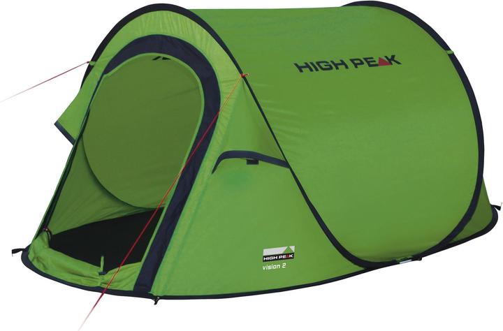 High Peak Vision 2 (Tente instantanée, 1.80 kg, 2 personnes)