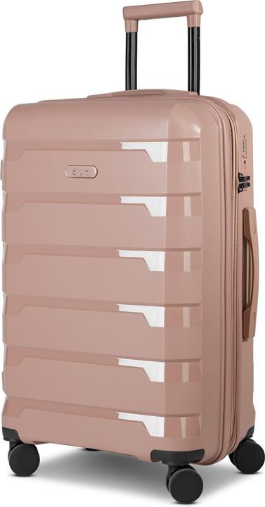 Actual product image D&N South Dakota 4 Rollen Kofferset 3-teilig mit Dehnfalte (203 l, XL (from 140l))