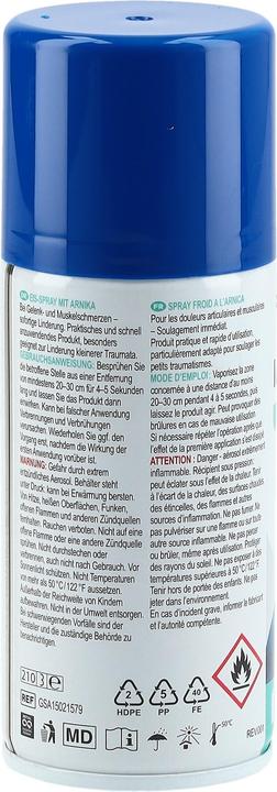 Actual product image Livsane Ice spray with arnica 150ml (1 x, 150 ml)