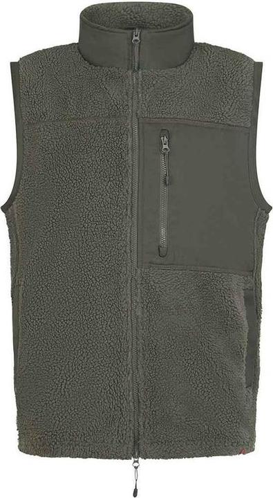 Actual product image Front Row Unisex Adult Sherpa Recycled Gilet (XXL)