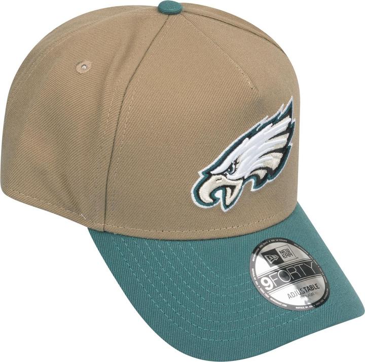 Produktbild New Era 9Forty A-Frame Cap - NFL Philadelphia Eagles Khaki (One Size)