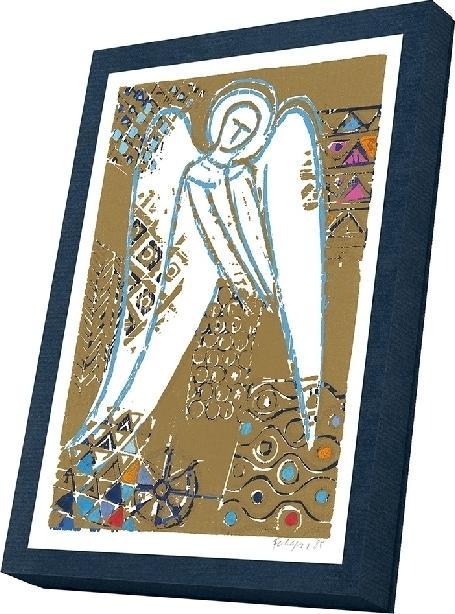 Produktbild Goldene Engel, Kunst-Faltkarten (10 Stk.)