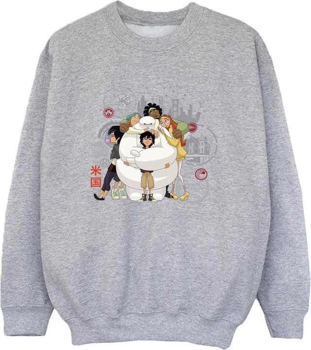 Disney Big Hero 6 Baymax Group Hug Sweatshirt Jungen