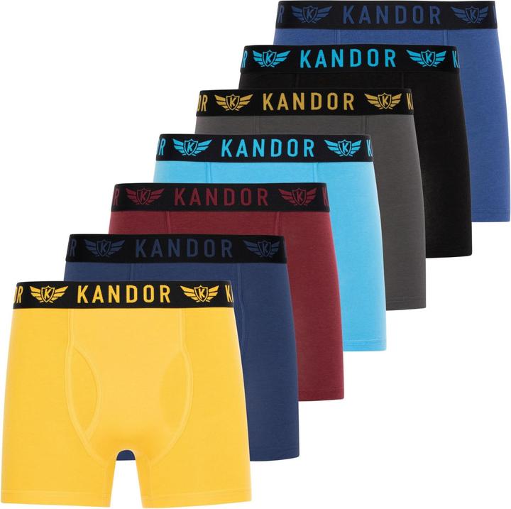 Kandor Bambers Boxershorts (7erPack)