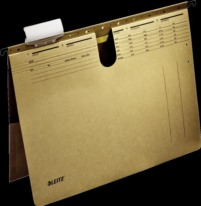 Actual product image Leitz ALPHA hanging file, A4, commercial stapling, natron (A4, 1 x)