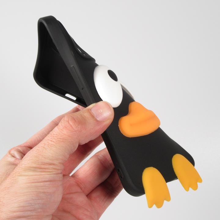 Produktbild PhoneLook Hülle 3D-Silikon Ente (Apple iPhone 13 Pro)