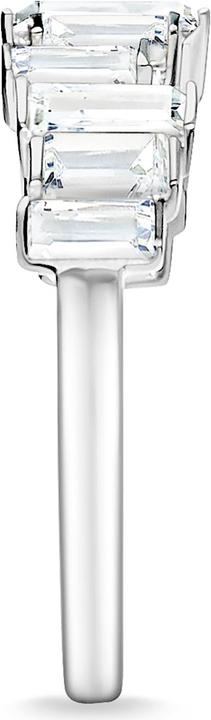 Immagine prodotto Thomas Sabo Anello pietre bianche taglio baguette (54, 925 Argento)
