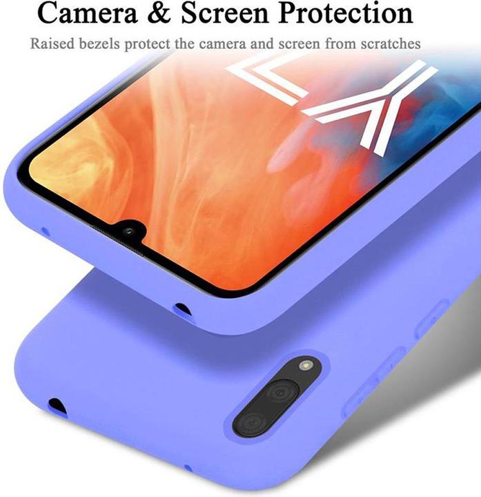 Actual product image Cadorabo TPU Liquid Silicone Case Cover (Huawei Y7 Prime (2019), Huawei Y7 (2019))