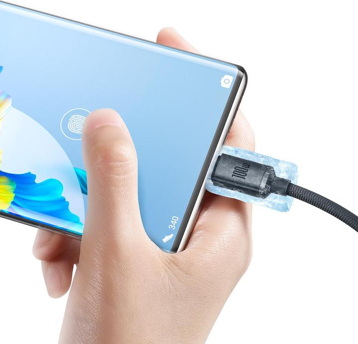 Actual product image Baseus USB A – USB C (1.20 m, USB 2.0, 100 W)