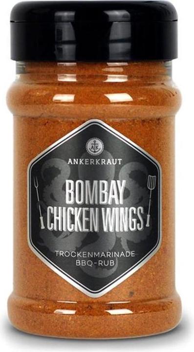 Ankerkraut Gewürze Bombay Chicken Wings Curry BBQ Rub (230 g)