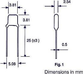 Produktbild Hitano Keramik-Vielschicht-Kondensator 1µf