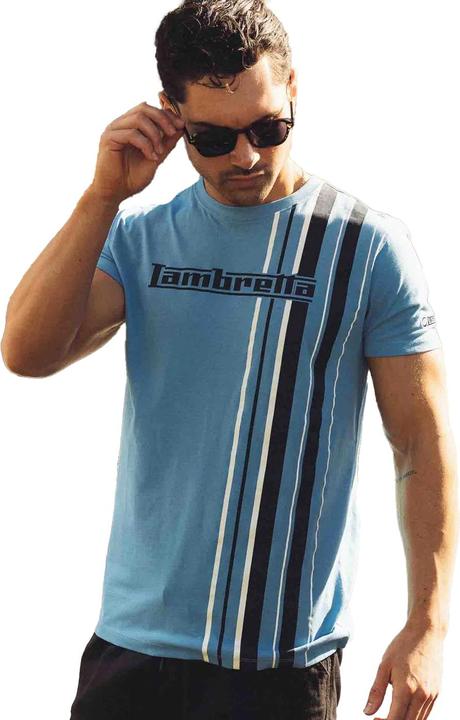 Immagine prodotto Lambretta SS25 Maglietta Striscia Da Corsa Uomo (XL)