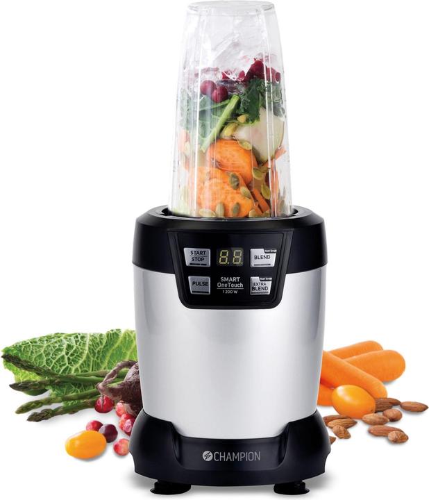 Actual product image Champion Nutrition Blender Pro Digital 1200W NB500 Black/Silver (EU plug, 1200 W)