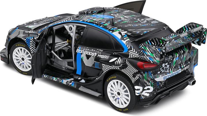 Actual product image Solido 1:18 Ford Puma WRC black