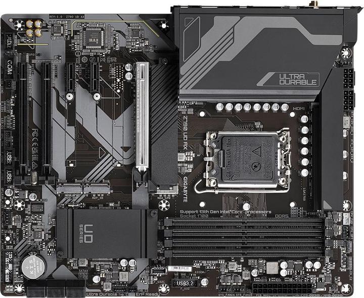 Actual product image Gigabyte Z790 UD AX (LGA 1700, Intel Z790 Express, ATX)