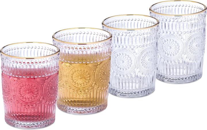 Image du produit Relaxdays 4x verre à boire (0.30 l, 1 x)