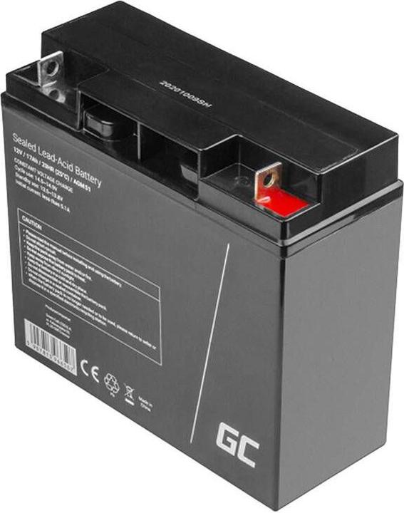 Immagine prodotto GreenCell Batteria AGM al piombo VRLA 12V 17Ah per barche a motore ed elettriche - Batteria - 17 (12 V, 17 Ah)