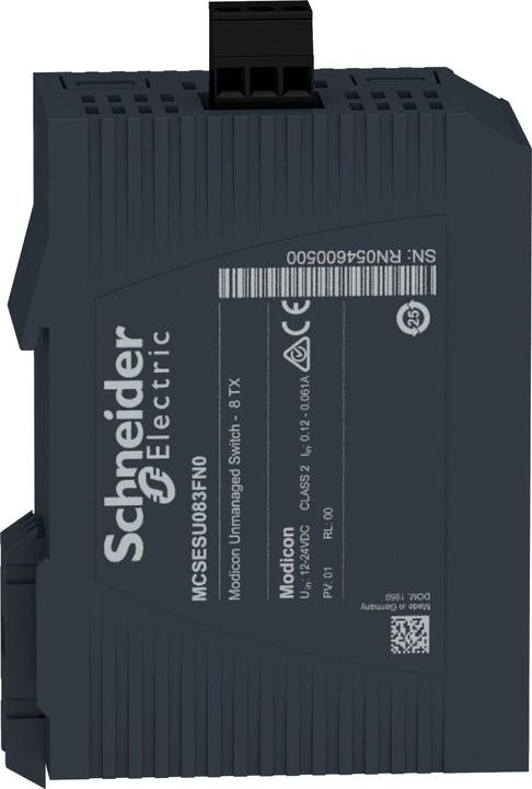 Image du produit Schneider Electric Commutateur non administrable 8TX 10/100Mbps (8 Ports)