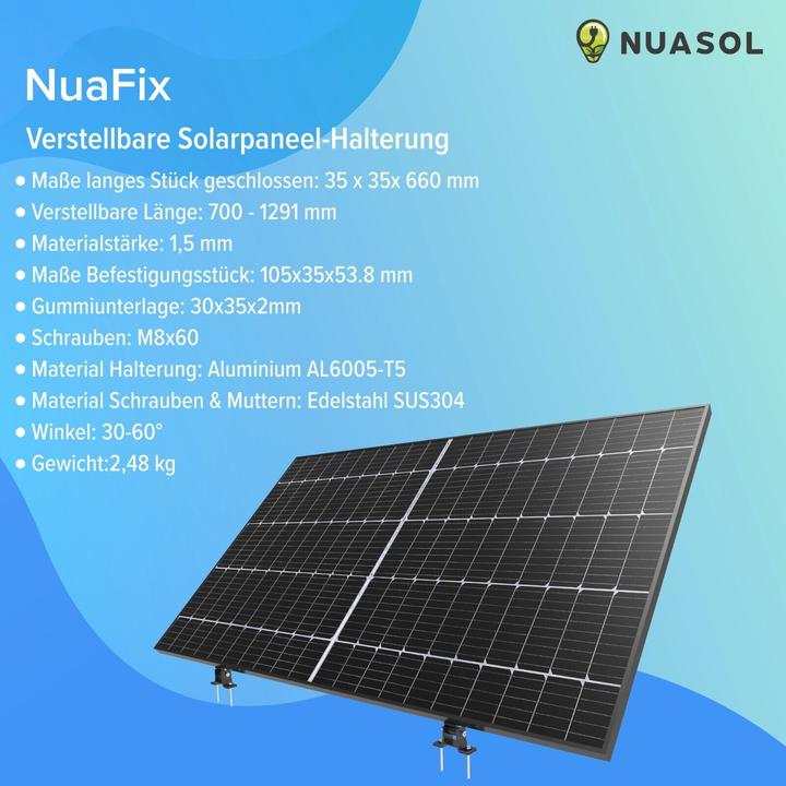 Produktbild Nuasol Halterung (Solaranlage Montagematerial)