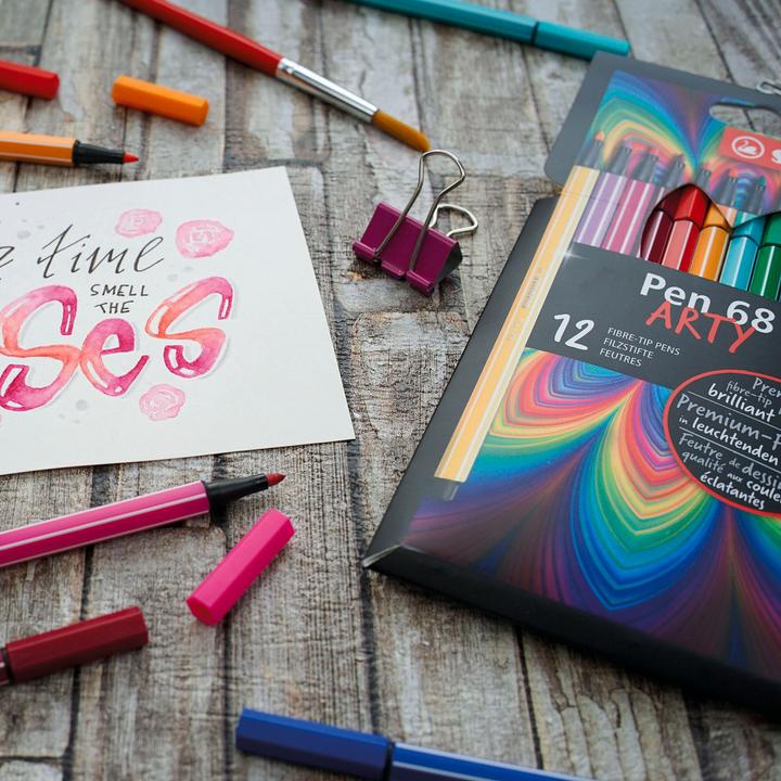 Actual product image STABILO Pen 68 Premium felt-tip pen (Multicoloured, 1 x)