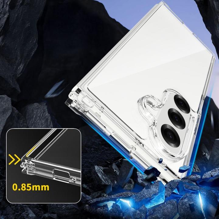 Produktbild Tech-Protect FlexAir Hybrid Case für Samsung Galaxy Z Fold 7 - Transparent (Samsung Galaxy Z Fold 7)